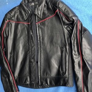 Sterinmark Motorcycle Leather Jacket, sz. 44 R